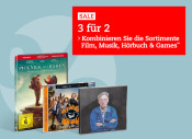 Thalia.de: 3 für 2 Aktion auf ausgewählte Artikel im Bereich Musik, Hörbücher, Games und Filme (gültig bis 25.09.2016)
