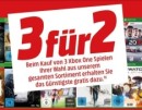 Amazon kontert MediaMarkt.de: Neuer Prospekt mit u.a. Blu-ray Angebote & 3 für 2 Aktion auf XBox One Games