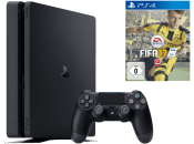 MediaMarkt.de: Schnapp des Tages – SONY PlayStation 4 Slim Konsole 1TB Schwarz + FIFA 17 für 349€ inkl. VSK