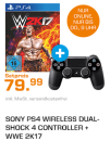 Saturn.de: Late Night Shopping mit u.a. WWE 2K17 + XBox One oder PS4 Wireless Controller für je 79,99€ inkl. VSK