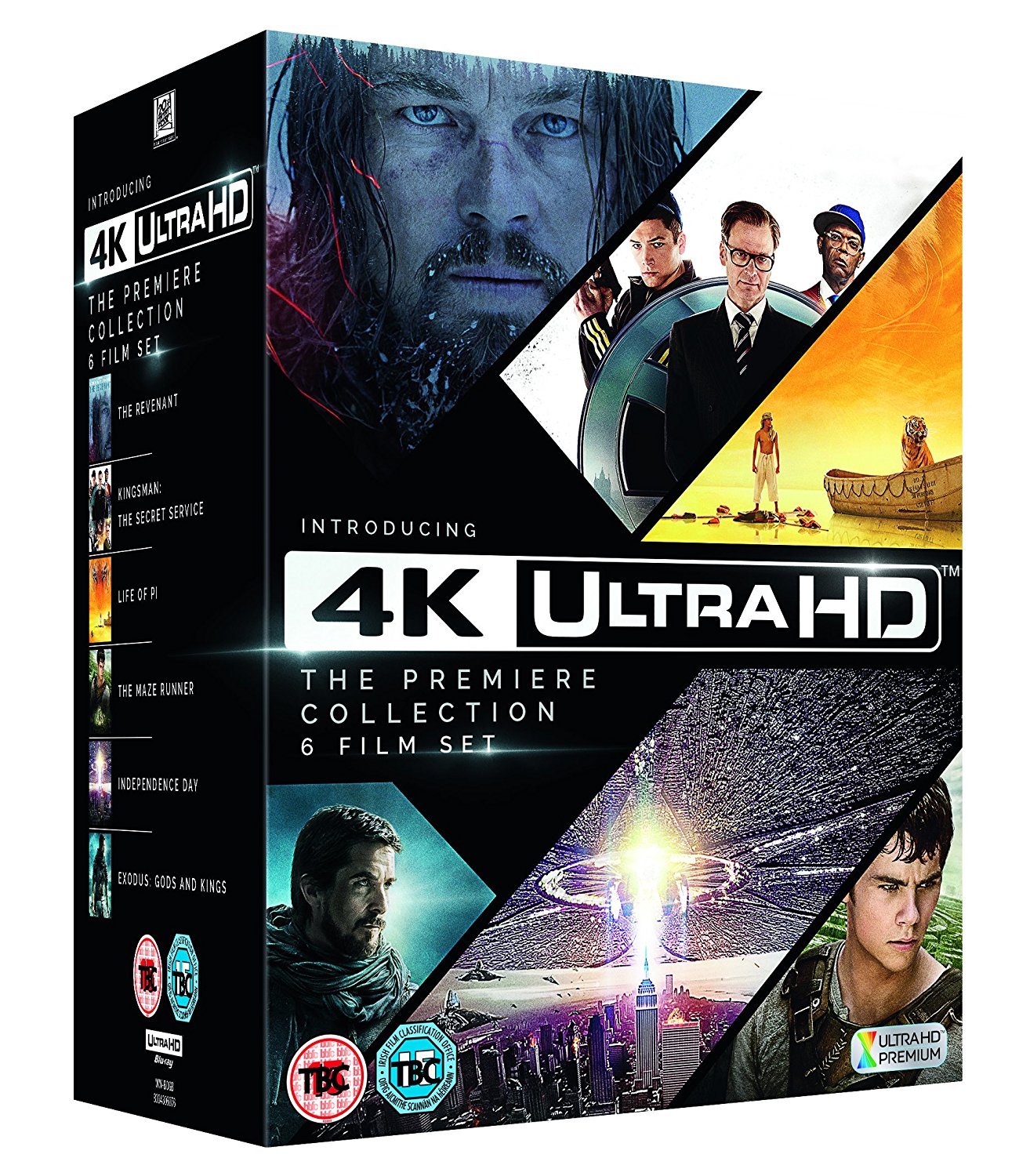 Ebay.de 4K Ultra HD The Premiere Collection [Bluray] 6 Filme u.a