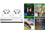MediaMarkt.de: MICROSOFT Xbox One S Sparpaket (500GB+ 2. Controller+Halo (The Master Chief Collection), Forza Horizon 3, FIFA 17 + Warcraft(Film) UHD-Blu-ray für 319€