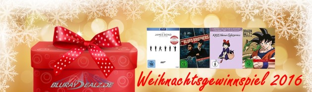 Bluray-Dealz.de: Weihnachtsgewinnspiel 2016 (bis 26.12.16)