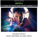 Zavvi.de: Das Beste für 2017 | Ausverkauf bis zu 80% Rabatt – KAUFE 2 UND SPARE 10%