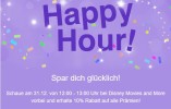 Disney Movies and More: Happy Hour am 31.12.2016 und neue Prämien