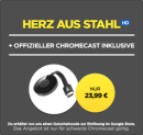 Wuaki.tv: Google Chromecast + Fury- Herz aus Stahl [HD] (Stream) für 23,99€ inkl. VSK