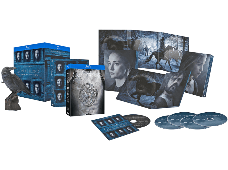 Game-of-Thrones -Staffel-6---Exklusive-Edition-mit-Figur---Bonus-Disc-(5-Discs)---(Blu-ray)