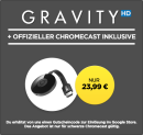 Wuaki.tv: Google Chromecast + Gravity [HD] (Stream) für 23,99€ inkl. VSK