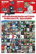 MediaMarkt.de: Jetzt eine Konsole kaufen & 3 Games im Wert von 79€ dazu erhalten [On- & Offline]