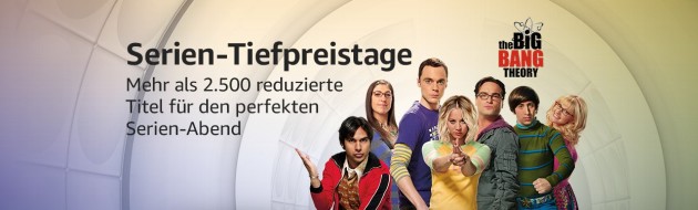 Amazon.de: 7 Tage Serien-Tiefpreise (bis 29.01.17)