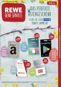 REWE: Paybackpunkte auf Gutscheinkarten (auch Amazon!, Netflix, Deutsche Bahn) z.B. 300 PB-Punkte auf eine 100€ Amazon GS bis 01.04.17