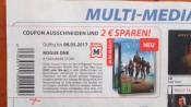 Müller: 2€ GS auf Rogue One – A Star Wars Story (Alle Versionen)