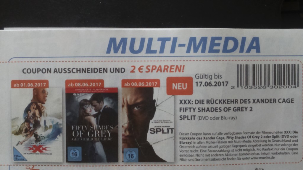 Müller 2€ Coupon