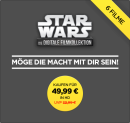 Wuaki.tv: Star Wars Collection HD (Episode I-VI) Download-Kauf für 49,99€