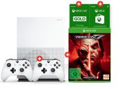 [Offline] GameStop.de: Xbox One S (1 TB) + 2. Controller + Tekken 7 + 3 Monate Xbox Live + 5€ Guthaben für 349,99€