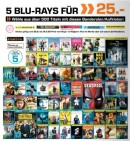 Saturn: 5 für 25€ Multibuy Aktion aus über 500 Blu-ray wählen (25.06. – 16.07.17) z.B. Deadpool, Der Marsianer