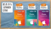 Rewe: Bis zu 20% Extraguthaben für iTunes Karten bis 10.06.