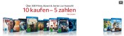 Amazon.de: Warner Bros. Film-Highlights und Fox 10 für 5 Aktion (bis 09.07.17)