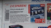 Müller: 2€ Rabatt Coupon auf F&F 8 alle Versionen (bis 02.09.17)
