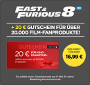 Rakuten.tv: eShop Angebot – Fast & Furious 8 (HD) + 20€ EMP Gutschein auf 20.000 Film Fan-Produkte für 16,99€ kaufen