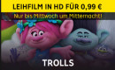 Rakuten.tv: Trolls als Leihfilm in HD für 0,99€ (bis Mittwoch Mitternacht)