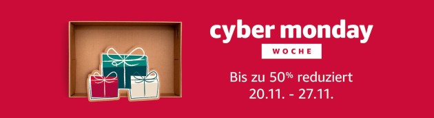 Amazon.de: Blitzangebote – Cyber Monday Woche (22.11.17)