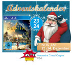 Müller Adventskalender am 23. & 24.: Assassin’s Creed Origins – [PS4] für 49€