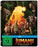 Amazon.de: Jumanji: Willkommen im Dschungel [Limited Steelbook Edition] [Blu-ray] für 9,99€ + VSK