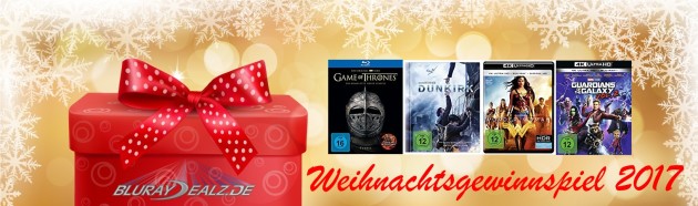 Bluray-Dealz.de: Weihnachtsgewinnspiel 2017 (bis 26.12.17)