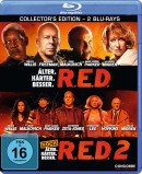 Amazon.de: R.E.D. – Älter. Härter. Besser / R.E.D. 2 [Blu-ray] für 6,79€ + VSK