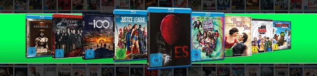 Amazon.de: Film- und Serienhighlights von Warner bis zu 43% reduziert &  10 Titel für 50 EUR (bis 22.04.18)