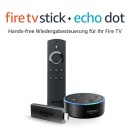 Amazon.de: Fire TV Stick mit Alexa-Sprachfernbedienung + Echo Dot (Schwarz) für 59,98€ inkl. VSK