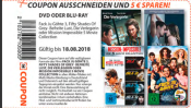 Mueller.de & Filialen: 5€ Coupon auf Fack Ju Göhte 3; MI – 5 Movie Collection; Die Verlegerin; Fifty Shade of Gry III