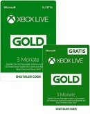 Amazon.de: 3 Monate Xbox Live Gold + 3 Monate GRATIS | Xbox Live Download Code für 19,99€ + VSK