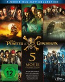 Amazon.de: Pirates of the Caribbean 1-5 [Blu-ray] für 21,99€ + VSK