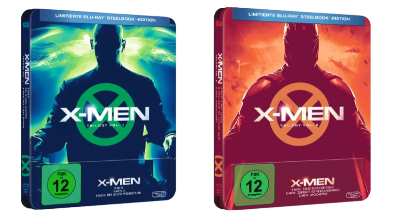 X-MEN-TRILOGIE-COLL.-1-Steelbook-Blu-ray