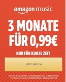 Amazon Music Unlimited: Drei Monate Streaming für nur 99 Cent