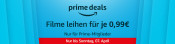 Amazon Prime Deals: Filme leihen für 0,99€ (bis 07.04.2019)