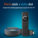 Amazon.de: Fire TV Stick mit Alexa-Sprachfernbedienung + Echo Dot (3. Generation), Anthrazit Stoff für 49,99€ inkl. VSK