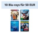 Amazon Prime Day: 10 Blu-rays für 50 EUR