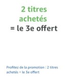 Amazon.fr: 3 für 2 Aktion (bis 02. September 2019)