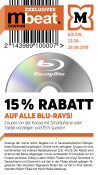 Mueller.de: 15% Rabatt auf alle Blu-rays (23.08.-29.08.19)