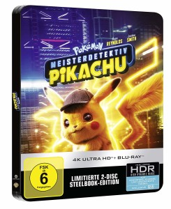 Pokémon Meisterdetektiv Pikachu 4k Uhd 2d Steelbook Blu