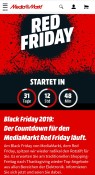 MediaMarkt.de: Red Friday ab 29. November 2019 für volle drei Tage! (10€ Rabatt bei Zahlung mit PayDirekt)