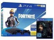 Amazon.de: Black Friday Woche Tag 27.11.19 – Bis zu 33% – Sony PS4 Konsole und PSVR u.a. PlayStation 4 Slim – Konsole (500GB): Fortnite Neo Bundle + 2 Controller + Death Stranding für 229,99€ inkl. VSK