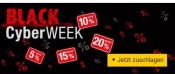 Bücher.de: Black-CYBER-Week – bis zu 20% extra sparen mit Rabatt-Gutscheinen