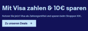 ebay.de: Mit Visa zahlen & 10€ sparen (50€ MBW)