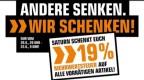 Saturn.de: 19% Mehrwertsteuer geschenkt auf alle sofort verfügbare Artikel ab 20. Juni 20 Uhr – 22. Juni 9 Uhr