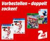 MediaMarkt.de: 2 für 1 Aktion auf ausgewählte Vorbesteller Spiele (Switch, PlayStation, Xbox)