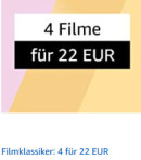 Amazon.de: Filmklassiker –  4 für 21,44€ (21. Sep. 2020 bis 27. Sep. 2020)